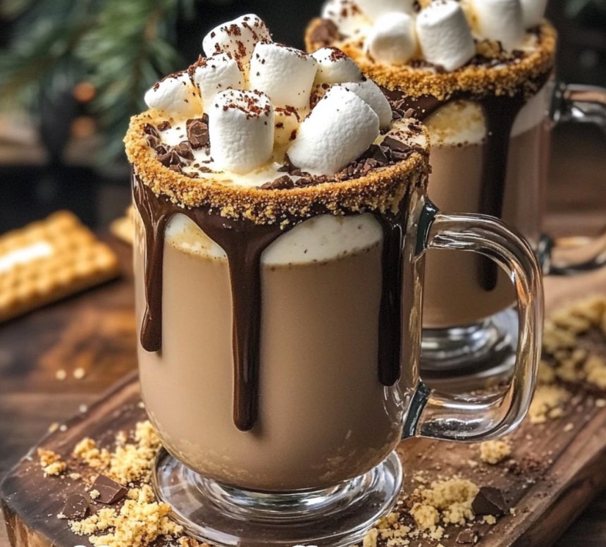 Elf’s Campfire S’mores Cocoa